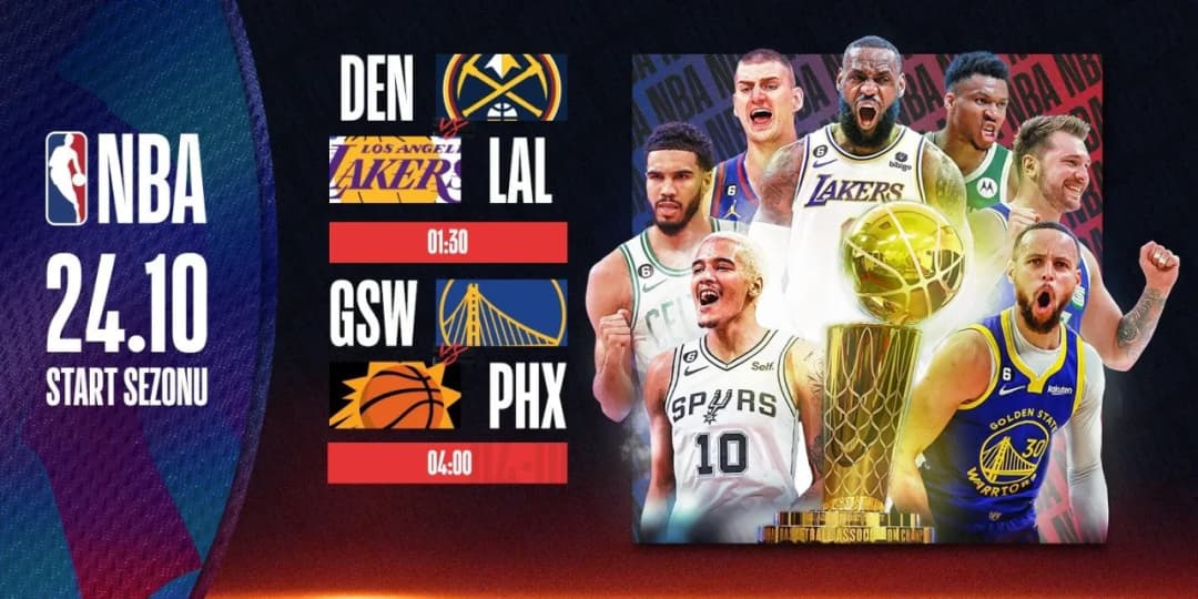 Kiedy rusza NBA? Zobacz datę startu sezonu i pierwsze mecze!